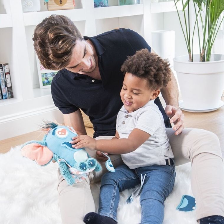 Miniland, Stworek - Poznaj swoje emocje, zabawka edukacyjna