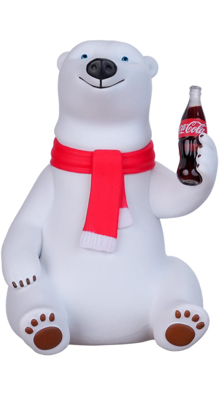Minix, Coca Cola, Polar Bear, figurka kolekcjonerska