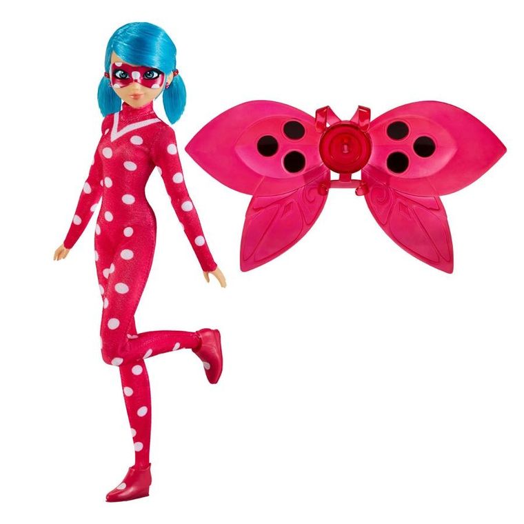 Miraculous: Biedronka i Czarny Kot, Cosmobug, lalka, 26 cm