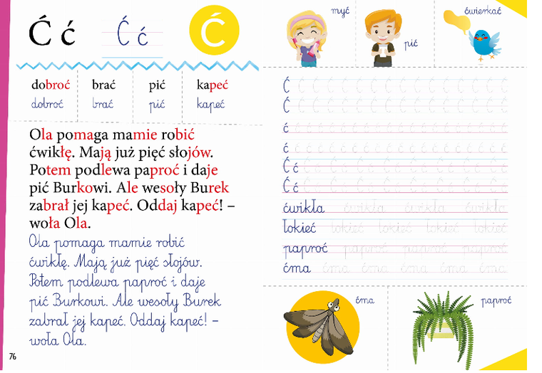 Mój Elementarz. Nauka czytania i pisania