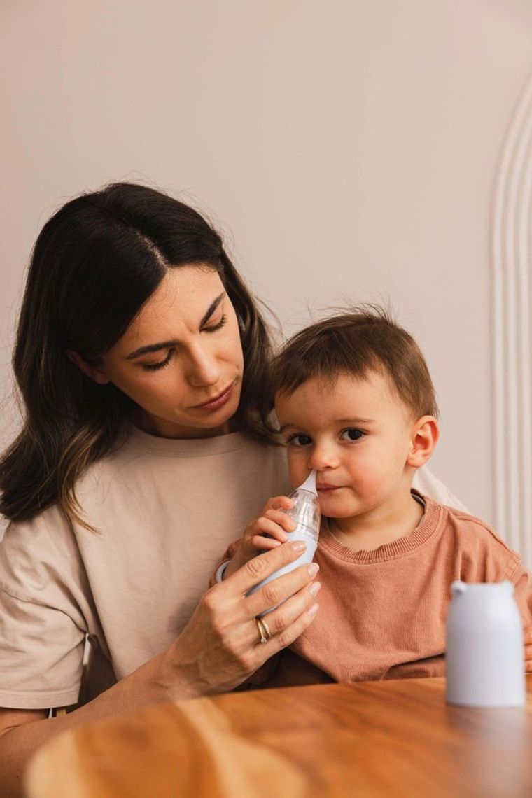 Momini, NanoFlush, aspirator i irygator, automatyczny, 2w1