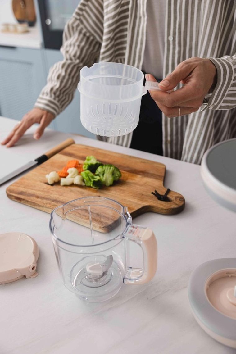 Momini, NutriBlend, multiblender parowy dla dzieci, 6w1