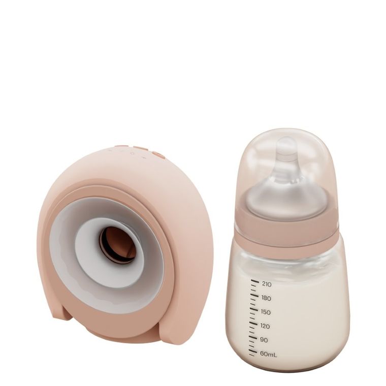 Momini, SippyPump Twin, elektroniczny laktator 4-fazowy, bezprzewodowy, podwójny, 2w1