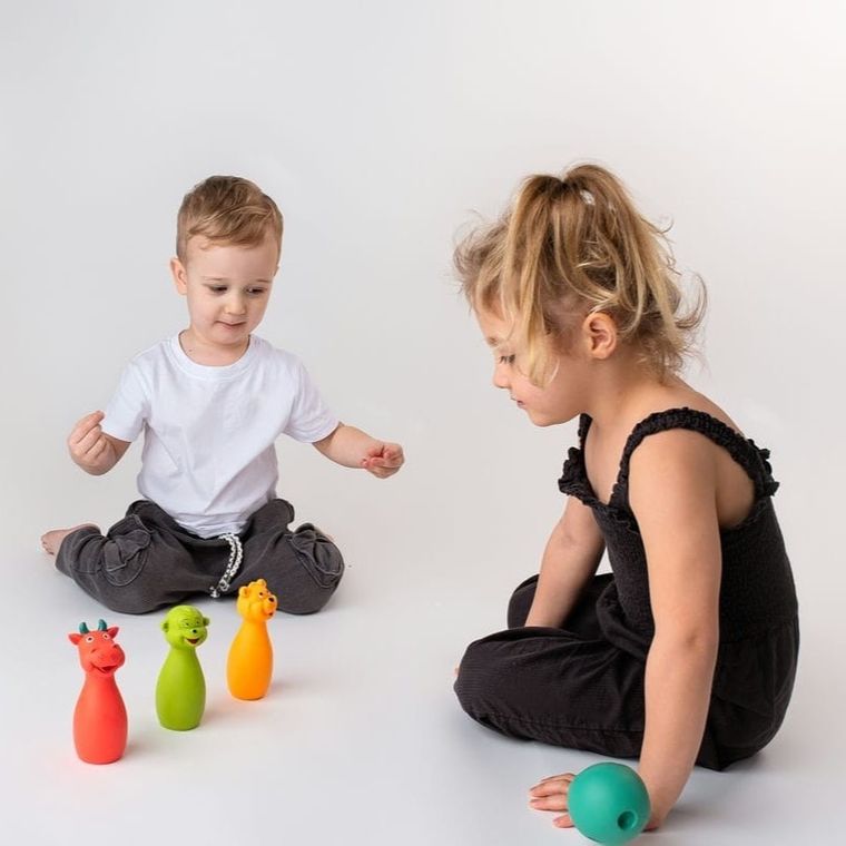 Mom's Care, miękkie kręgle, 4 elementy