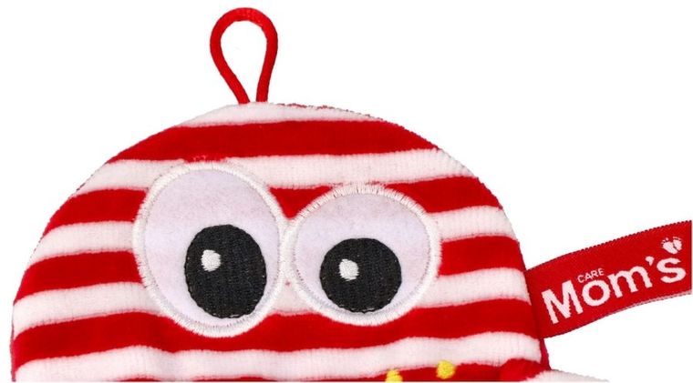 Mom's Care, szeleszcząca ośmiornica, zawieszka, kontrastowa zabawka sensoryczna