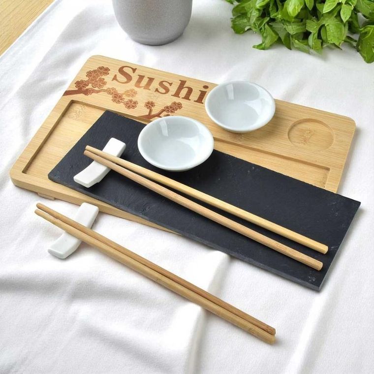 Mondex, zestaw do serwowania sushi dla 2 osób, htxd9937