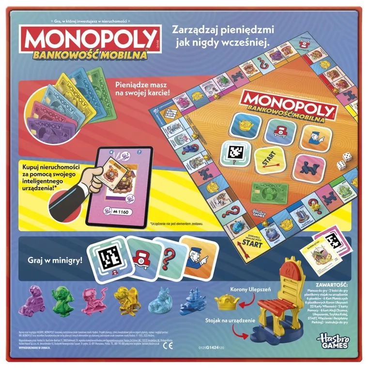 Monopoly, Bankowość mobilna, rodzinna gra ekonomiczna