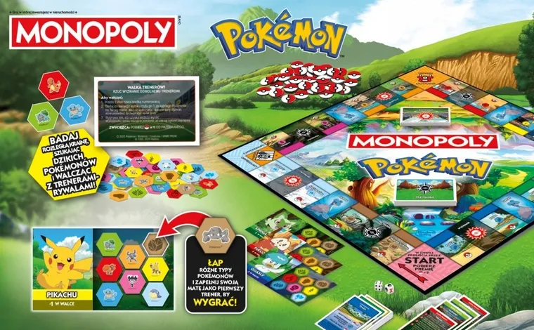Monopoly, Pokemon, gra ekonomiczna