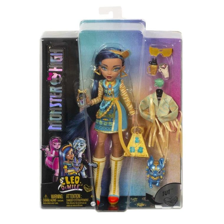 Monster High, Cleo de Nile, lalka podstawowa z akcesoriami