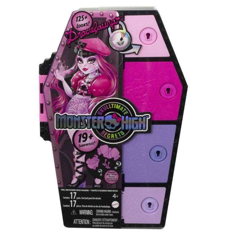Monster High, Straszysekrety, Draculaura, lalka z akcesoriami