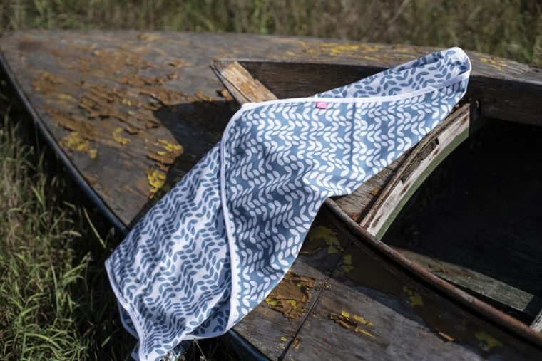 Motherhood, Classics Beżowy 2023, kocyk letni, dwustronny, 80-100 cm