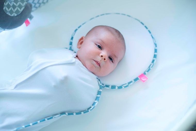 Motherhood, Classics Niebieski, Zip&Swaddle, otulacz, rozmiar 1, 2,5-5 kg, 2 szt.