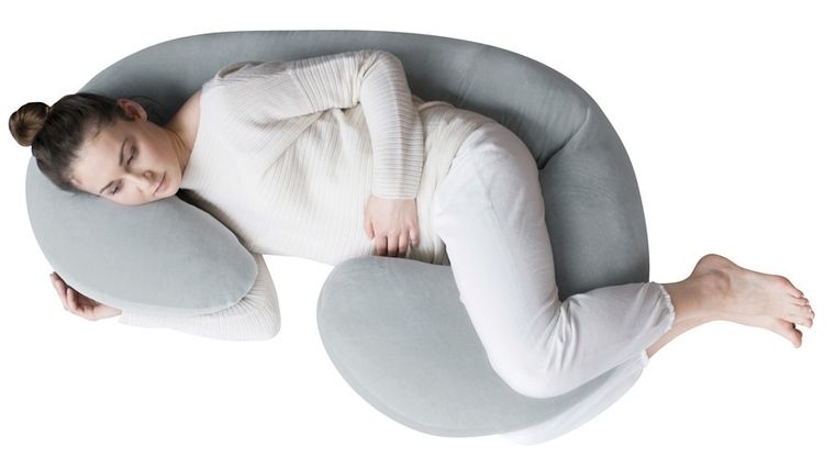 Motherhood, Premium, poduszka dla kobiet w ciąży i do karmienia, szara