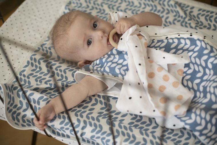 Motherhood, Statki Miętowe, śpiworek muślinowy, TOG 0.5, 0-6m