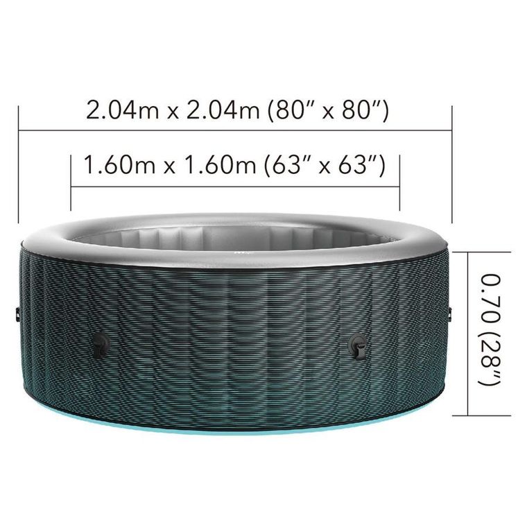 MSPA, Starry, dmuchane SPA z hydromasażem, 6 osobowe