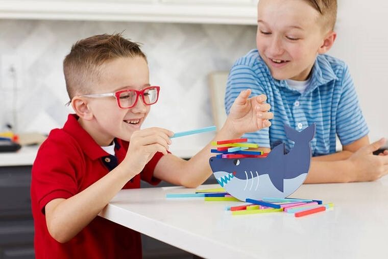 Mudpuppy, Rekin, drewniana gra balansowa