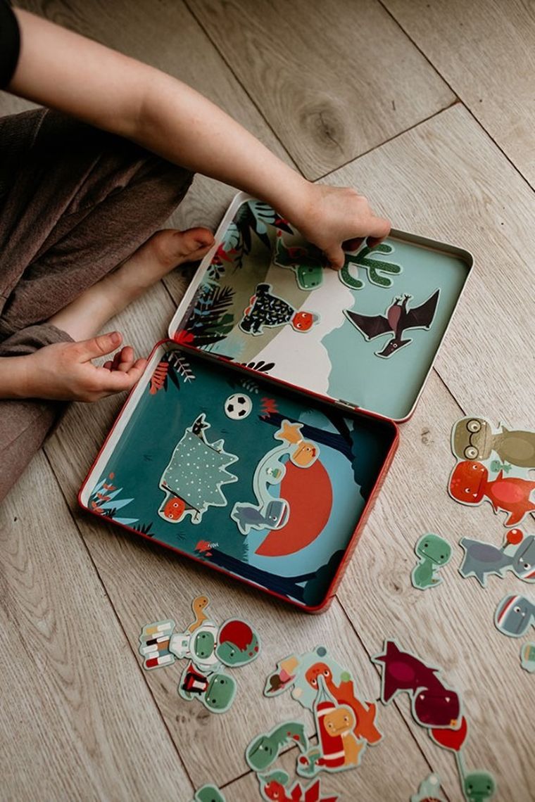 Mudpuppy, Tiny T.rex, magnetyczne konstrukcje