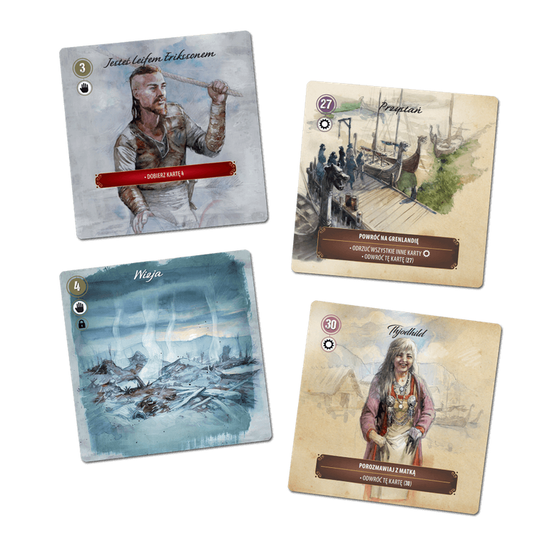 Muduko, Cartaventura Winlandia, gra karciana