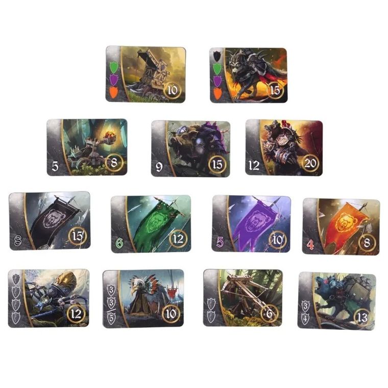 Muduko, Prapuszcza: Ostatnie starcie, karciana gra strategiczna