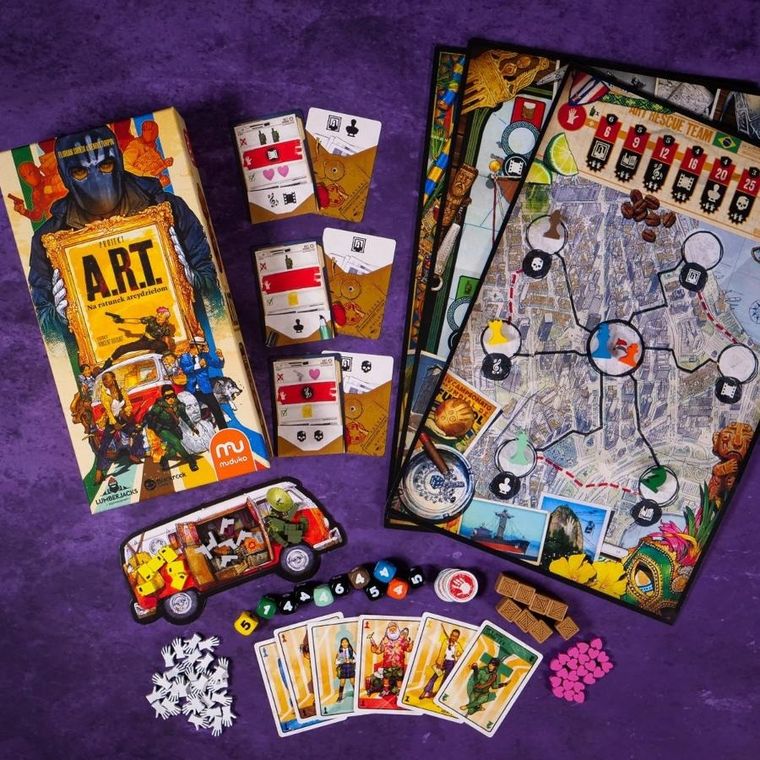 Muduko, Projekt A.R.T. Na ratunek arcydziełom, gra towarzyska