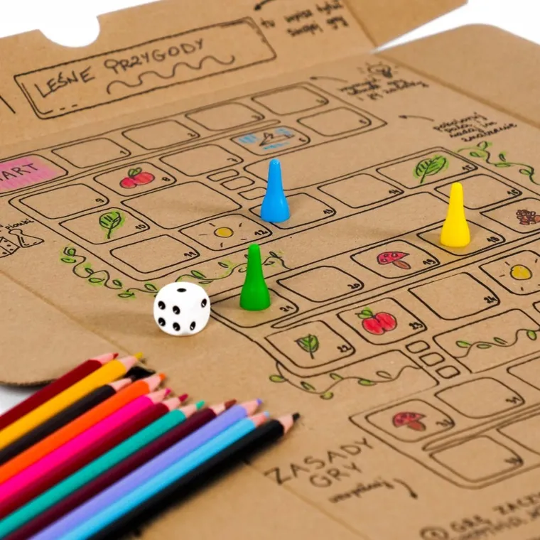 Muduko, Przygody robaczków, ekopuzzle z zadaniami, 48 elementów