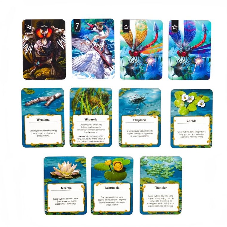 Muduko, Spór o bór 2: Na tamę marsz, karciana gra strategiczna dla 2 osób