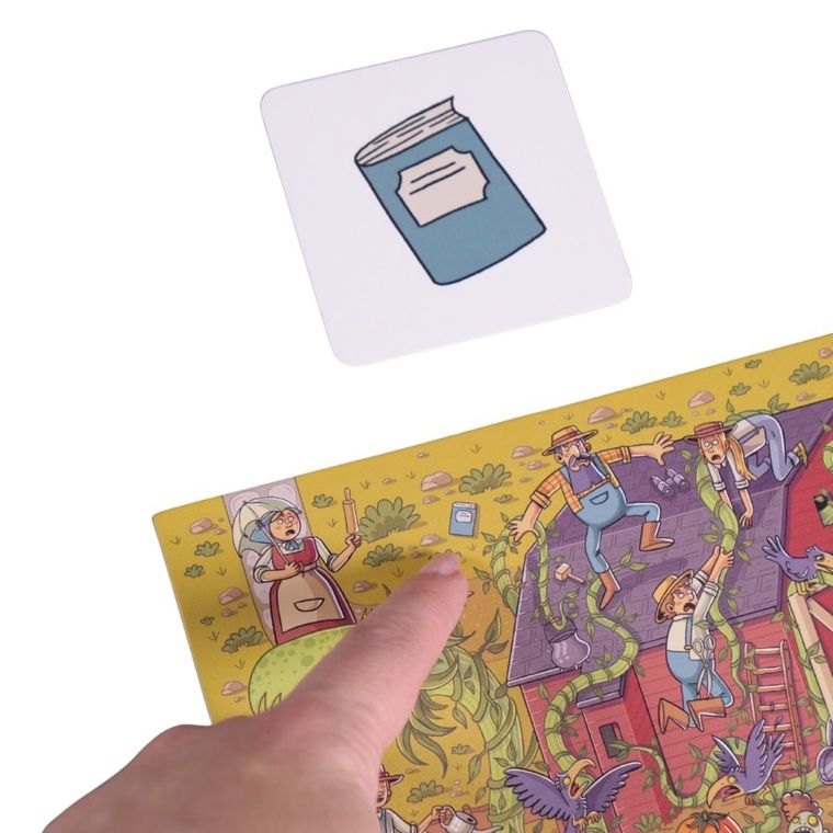 Muduko, W Krainie Wyobraźni, gra familijna na spostrzegawczość