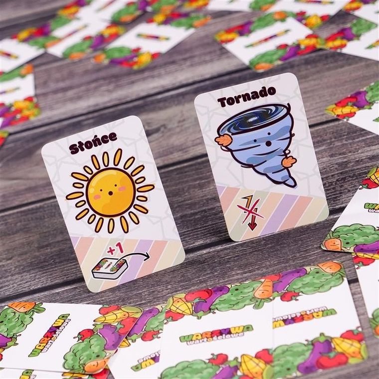 Muduko, Warzywa Wartościowe, gra karciana