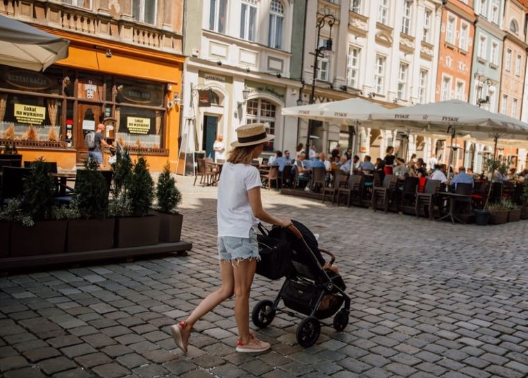 Muuvo, Quick, wózek spacerowy, raven black