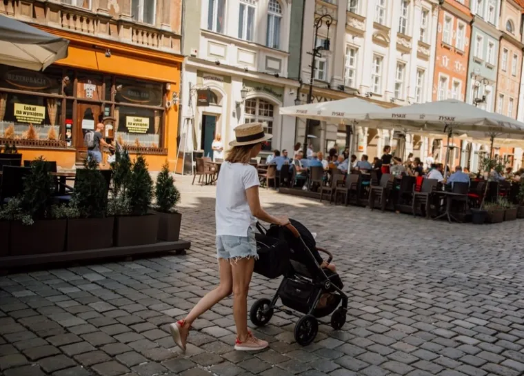 Muuvo, Quick, wózek spacerowy, rocky grey