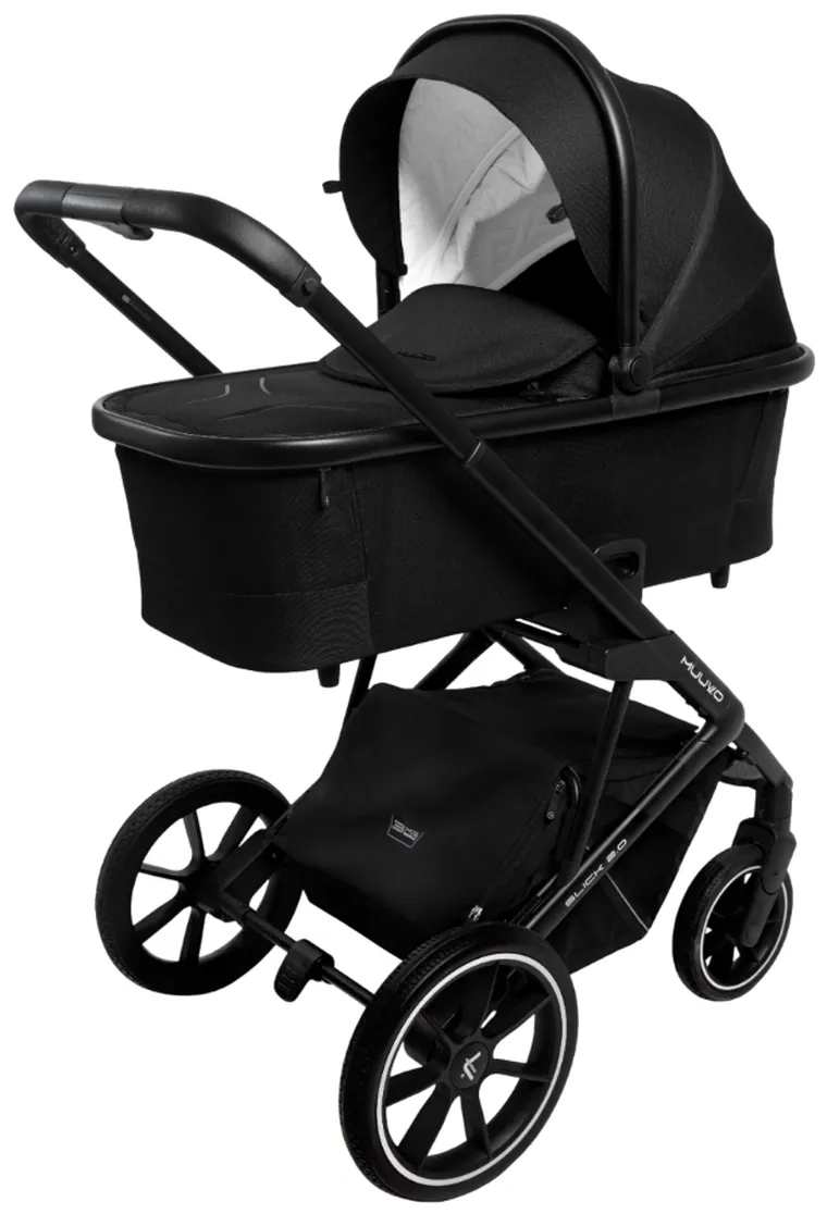 Muuvo, Slick 2.0, wózek wielofunkcyjny, 2w1, Classic Black