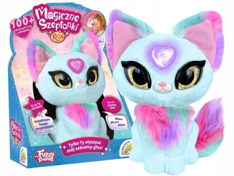 My Fuzzy Friends, Magiczne Szeptanki, Kicia Skye, maskotka interaktywna