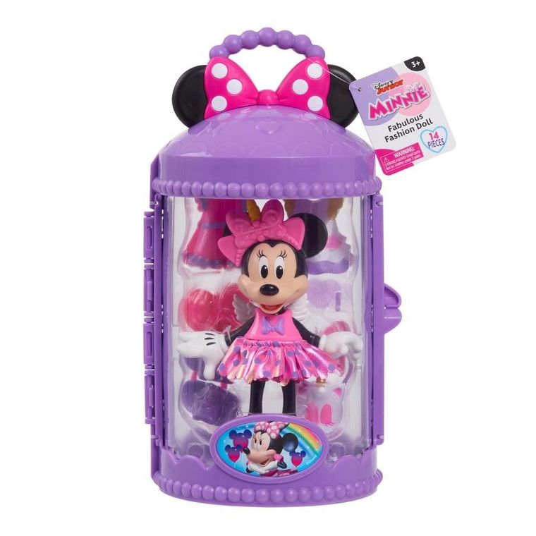 Myszka Minnie, Fabulous fashion, fugurka z akcesoriami, 15 cm