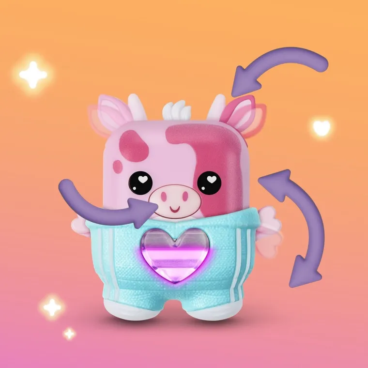 Nano-Mals, Różowa krówka Mootilda, figurka elektroniczna