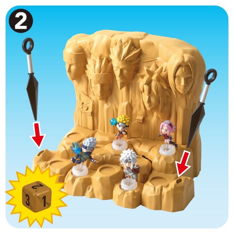 Naruto, Hokage Rock Survival, gra zręcznościowa, 7583