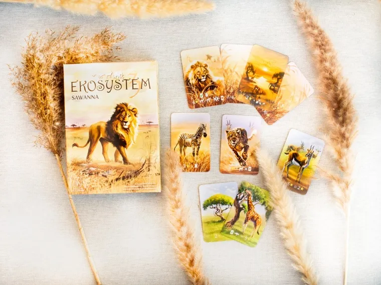 Nasza Księgarnia, Ekosystem 3, Sawanna, gra familijna