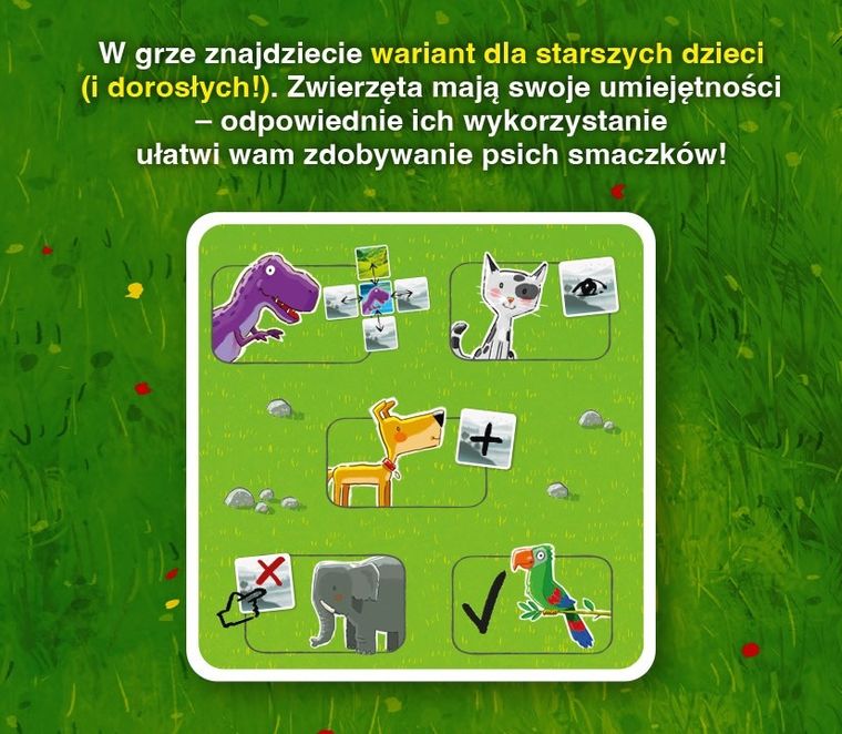 Nasza Księgarnia, Psie smaczki, gra familijna