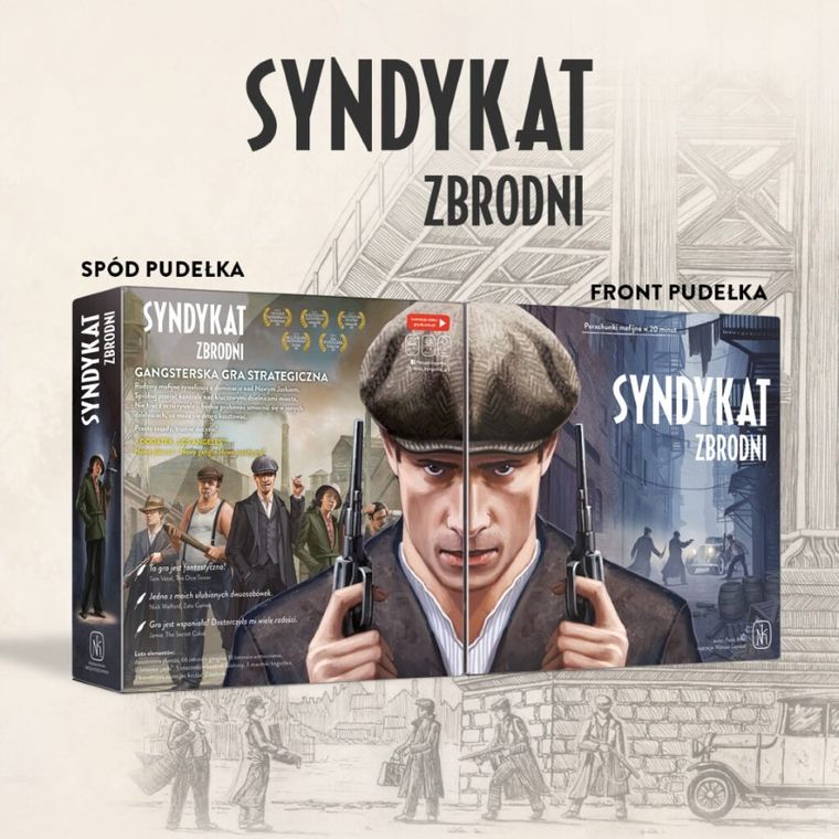Nasza Księgarnia, Syndykat zbrodni + dodatek Los Angeles, gra strategiczna