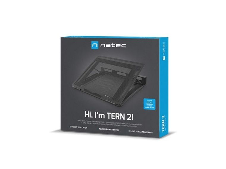Natec, podstawka pod laptop, TERN 2 12.1"-17.3"