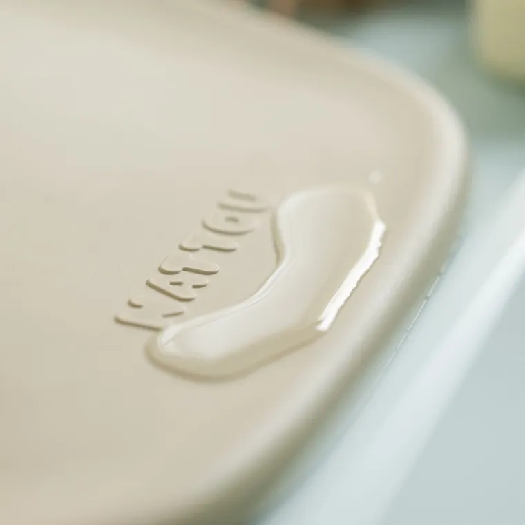 Nattou, Softy, miękka mata do przewijania bez BPA, Beige, 50-70 cm