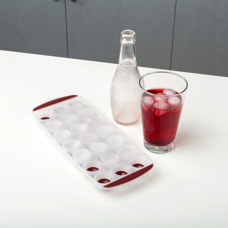 Nava, foremka do 21 kostek lodu, z silikonowym dnem