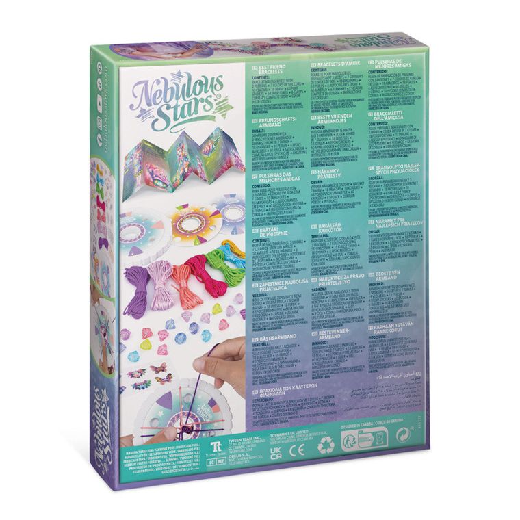 Nebulous Stars, Coralia, zestaw do robienia bransoletek, 6 szt.