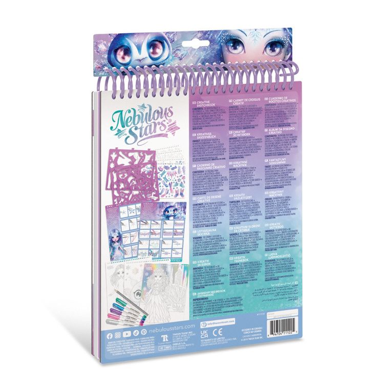 Nebulous Stars, Iceana, szkicownik z metalicznymi pisakami