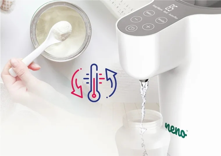 Neno, Aqua, ekspres do przygotowania mleka modyfikowanego