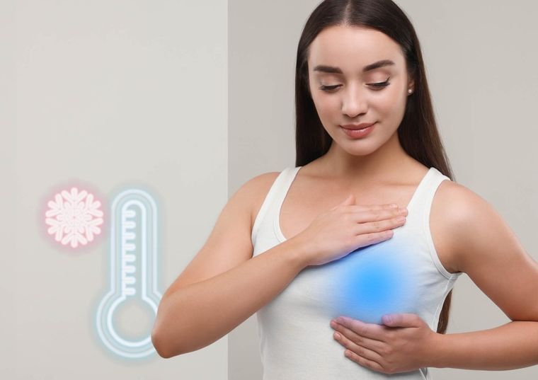 Neno, Fiore, hydrożelowe wkładki na pierś z lanoliną, 10 szt.