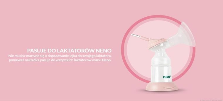 Neno, lejek do laktatorów Neno, 24 mm