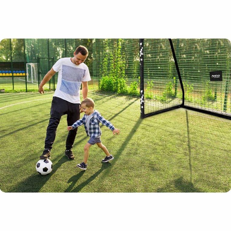 Neo-Sport, Hexagon, bramka do piłki nożnej, 300-200-120 cm