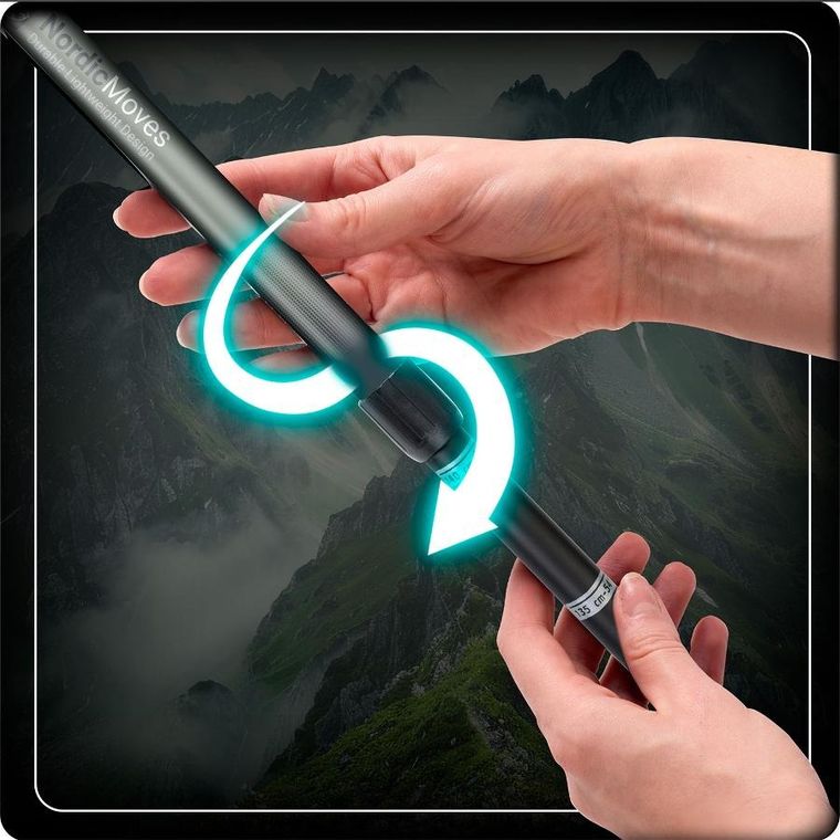 Neo-Sport, kijki trekkingowe, NS-383