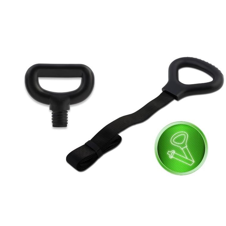 Neo-Sport, pistolet do masażu ciała, 5 nakładek, czarny