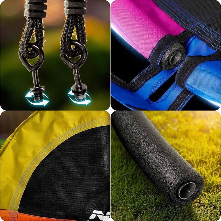 Neo-Sport, Swingo, huśtawka bocianie gniazdo, 100 cm